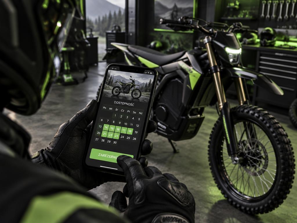 Kalendarz wolnych terminów wynajmu S&S Ride