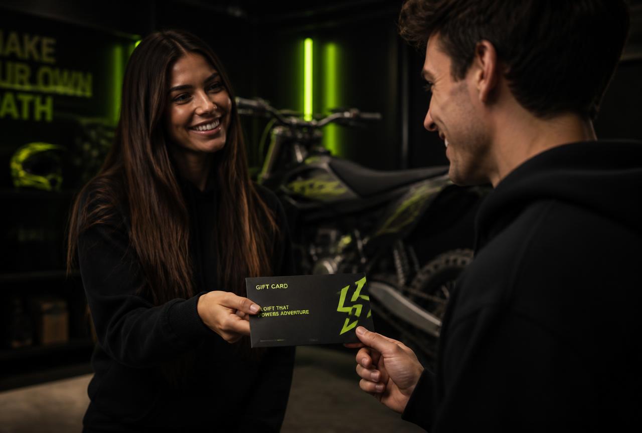 Voucher prezentowy S&S Ride z motocyklem elektrycznym