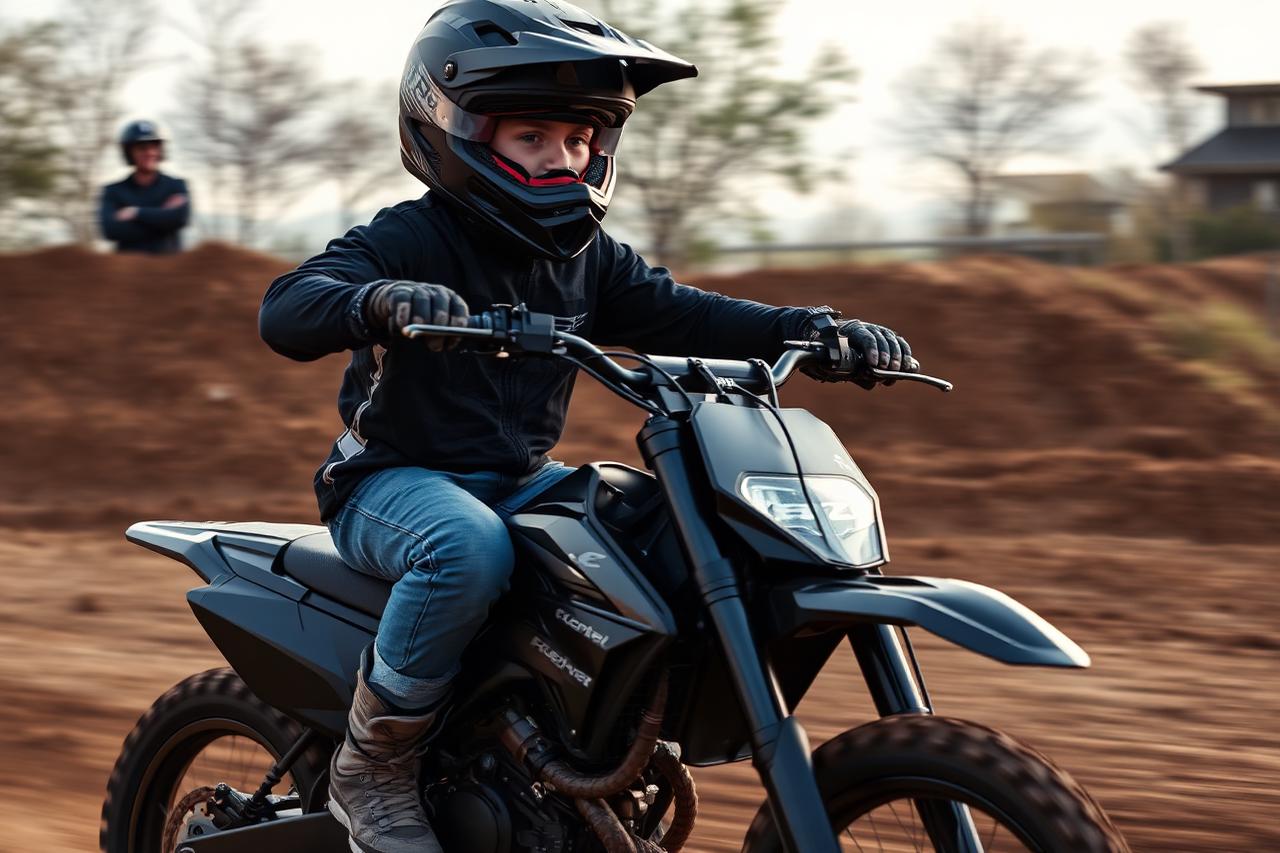 Dziecko na motocyklu elektrycznym — od czego zacząć — S&S Ride